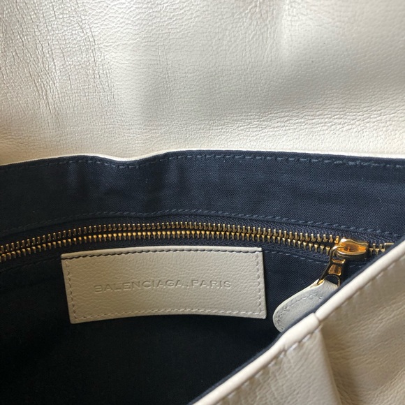 balenciaga canvas clutch